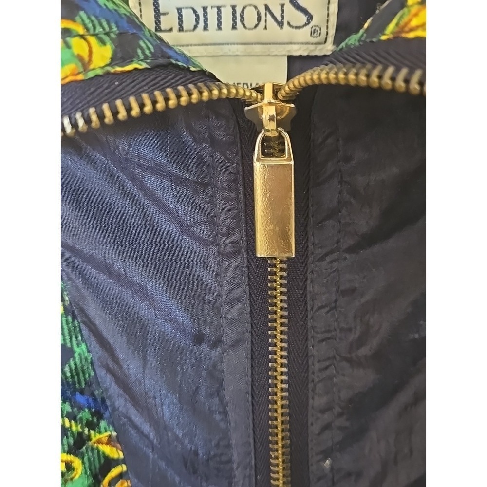 Vtg Basic Editions Windbreaker Jacket Womens M Me… - image 6